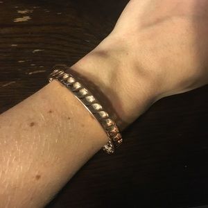 Stella and dot rose gold bracelet