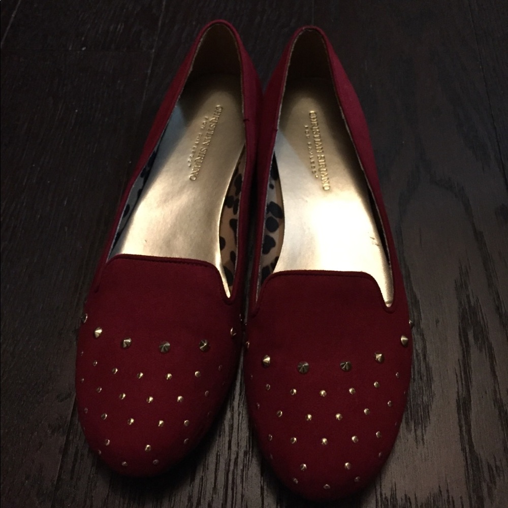 Christian Siriano Red Flats