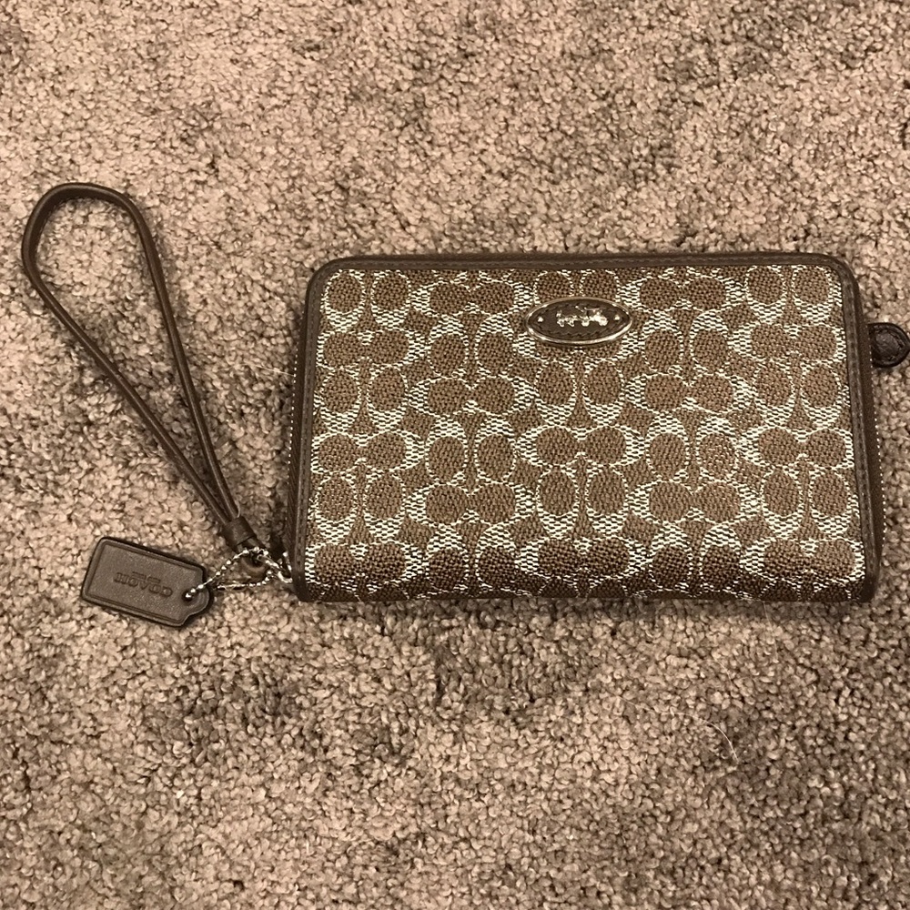 Coach wristlet