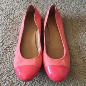 Coral Jcrew ballerina flats