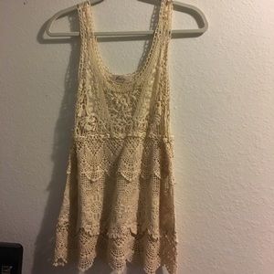 Lace tank