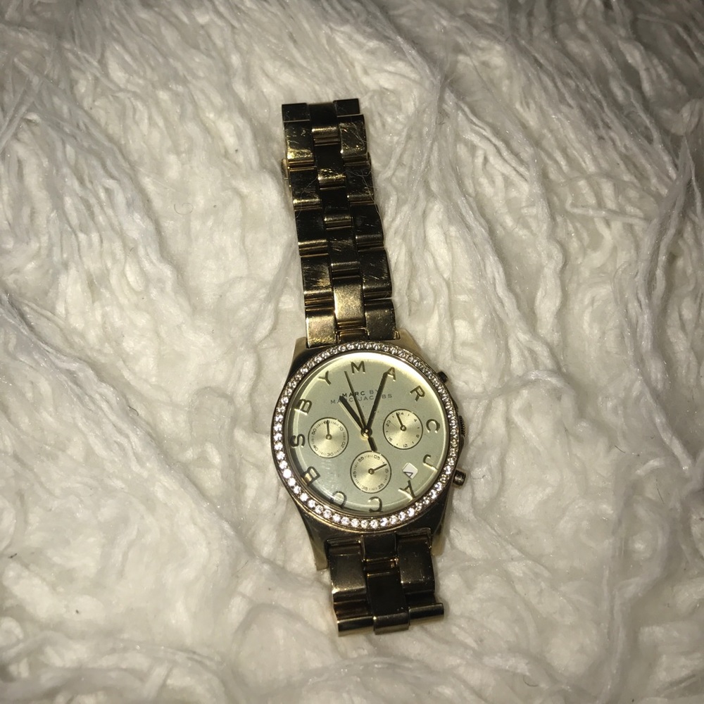Marc Jacobs gold watch SOLD