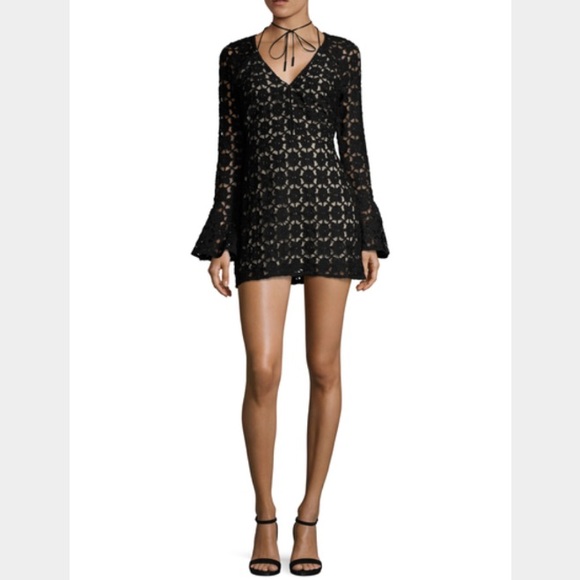 Free People Black Mini Dress - Picture 6 of 8