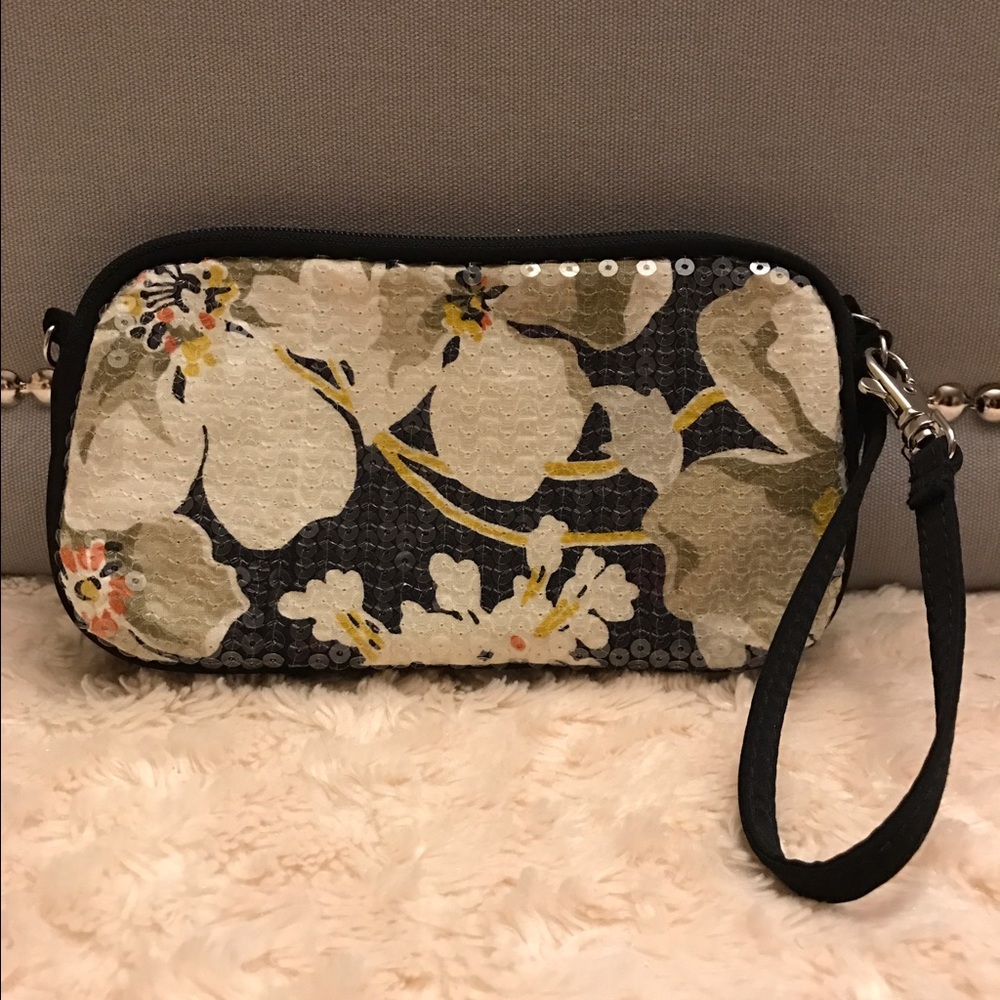 Vera Bradley sequins wristlets