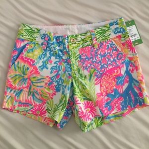 New 🌸Lilly Pulitzer🌸Women's Callahan Shorts Sz 0