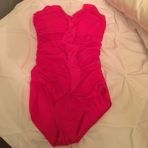 Pink one piece