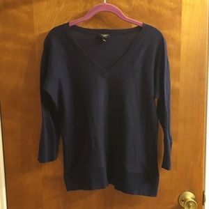 👚 Talbots V-Neck 3/4 Sleeve Sweater