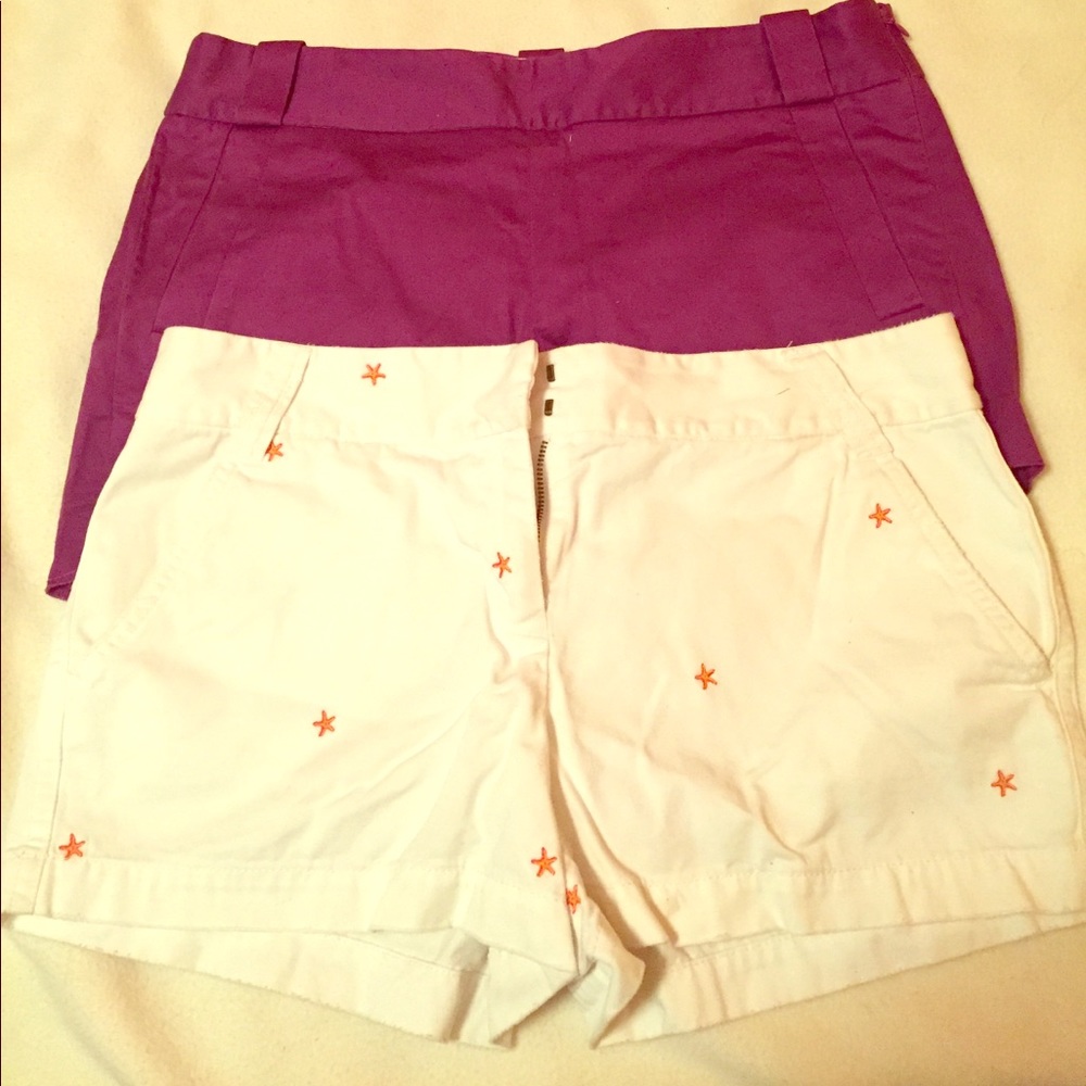 JCrew Shorts. Size 6 & 8