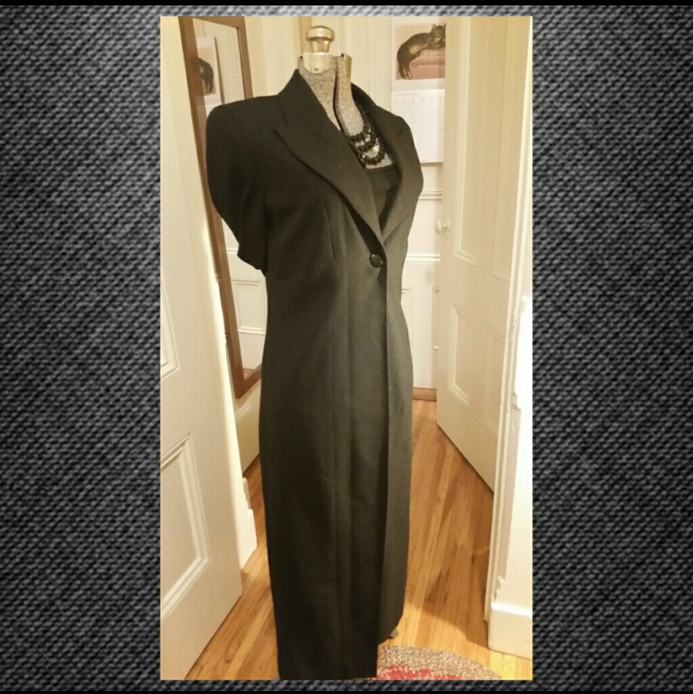 SOLD - Vintage Full Length Suit Jacket