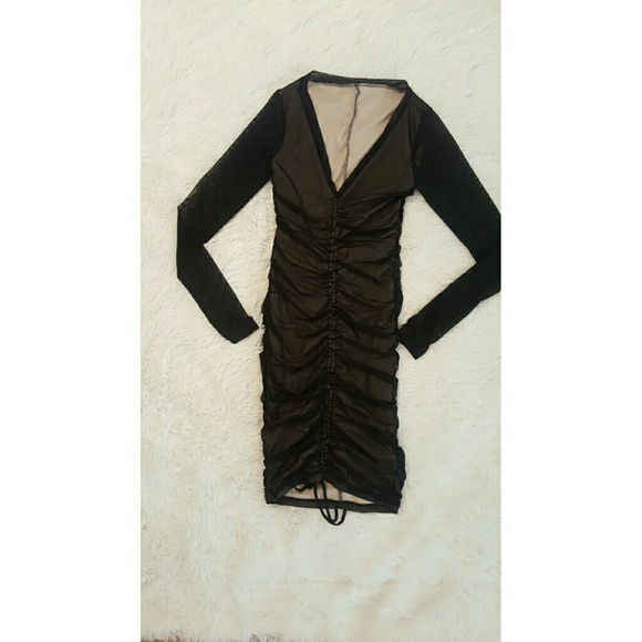▪LAST ONE▪"Kim K" Mesh Sheer Dress NWOT - Picture 5 of 8