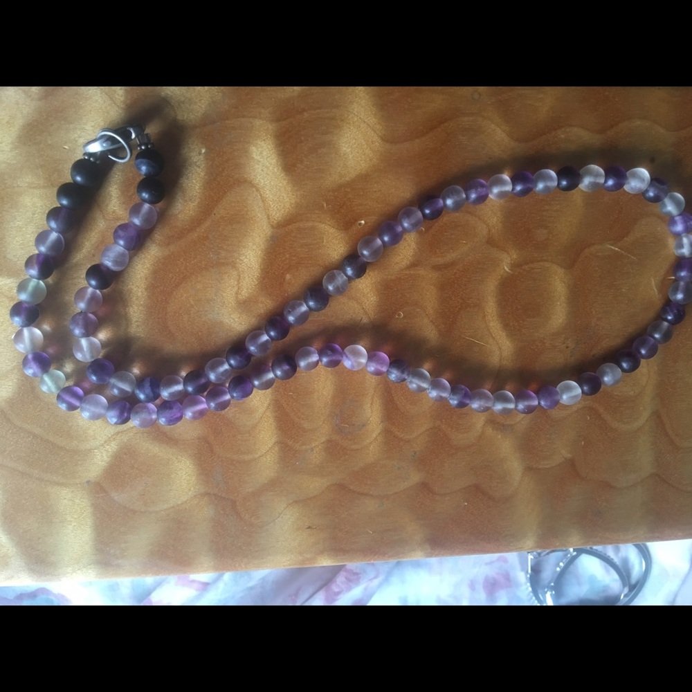 Necklace amethyst