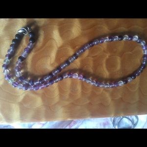 Necklace amethyst