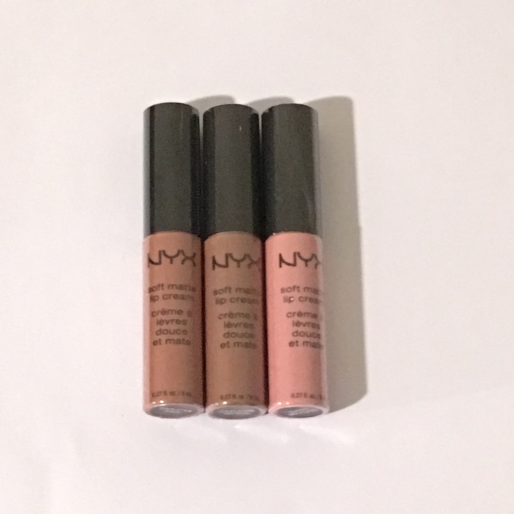 Nyx soft matte lip cream shades 14,09,06