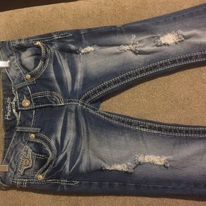 Boot cut Amethyst jeans