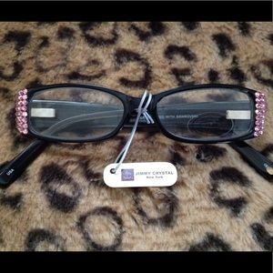 JIMMY CRYSTAL NEW YORK SWAROVSKI CRYSTAL READERS