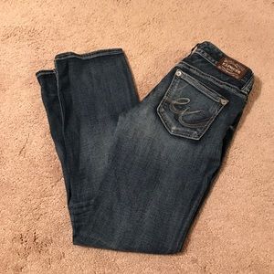 Medium wash express jeans