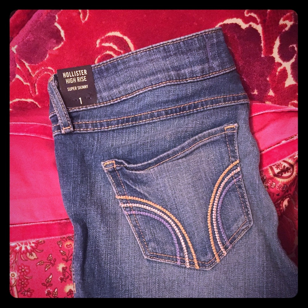 Hollister skinny high rise super skinny jeans