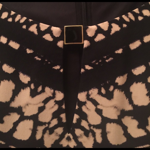 Tahari by ASL Shift Dress with Tie Belt - size 12 - Picture 4 of 5