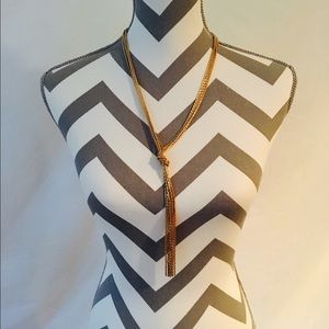 💟Gold Tassel Necklace 💟