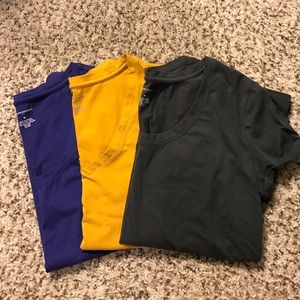 Three Banana Republic Tees