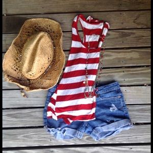 Silence + Noise Zippered Racerback