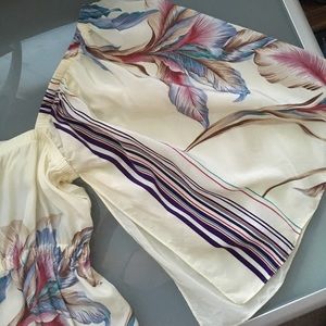 Yumi Kim Tops - Yumi Kim Printed Silk Kimono Sleeve Top Blouse M Yumi Kim Tops - Yumi Kim Printed Silk Kimono Sleeve Top Blouse M