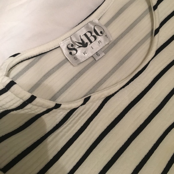 Sabo skirt stripe top and bottom set - sold out! - Picture 4 of 5