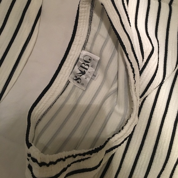 Sabo skirt stripe top and bottom set - sold out! - Picture 5 of 5