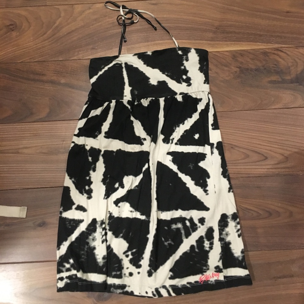 billabong halter tie sun dress