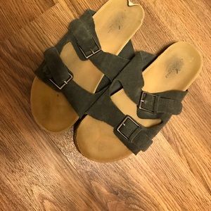 Birkenstocks from American Eagle.