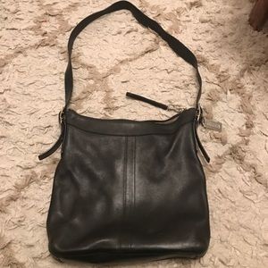 Coach Leather Bucket Bag