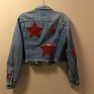 Levi's cropped jean jacket