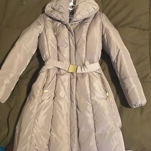 Women's M Cole Haan Puffer trench coat.
