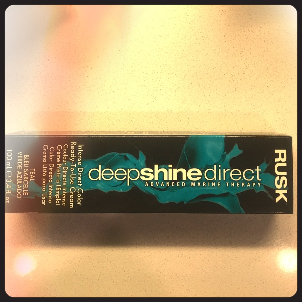Rusk deep shine direct TEAL