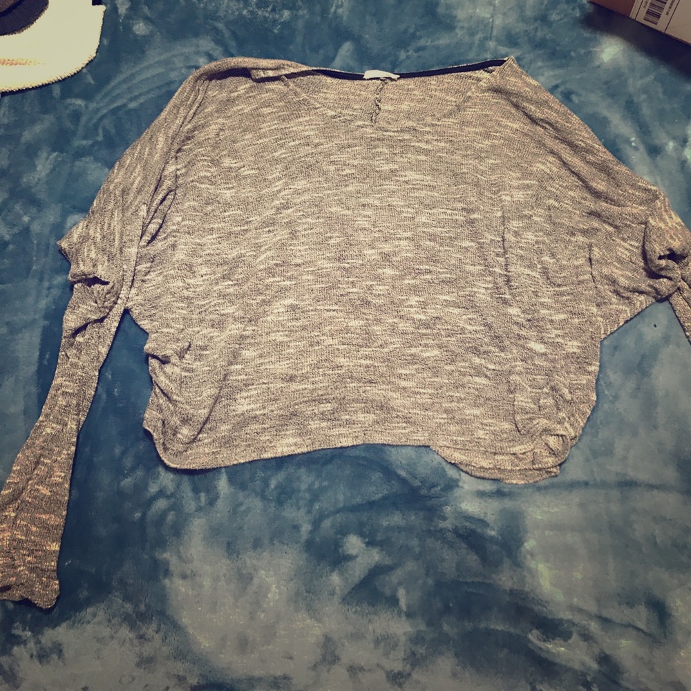 Small Gray Knit Top