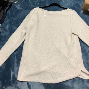 Off white knit sweater