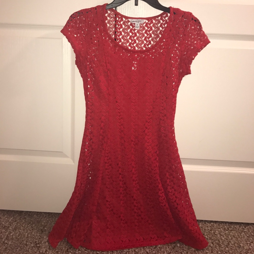 Beautiful red dress only worn once to homecoming