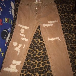 Straight Leg Button Fly Levi's