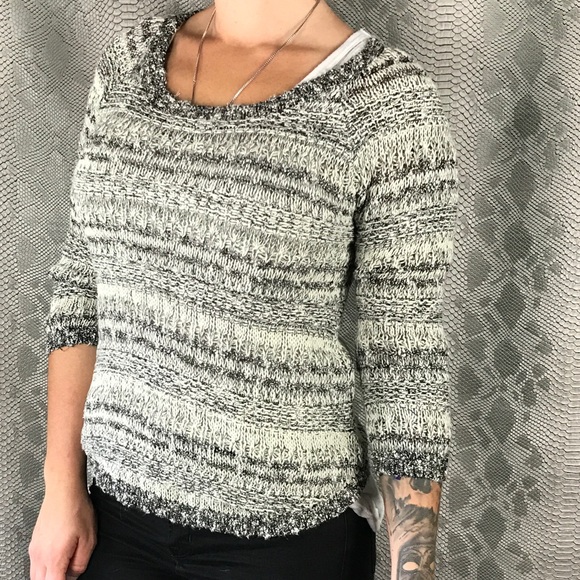 Lucky brand grey knit sweater - Picture 6 of 6