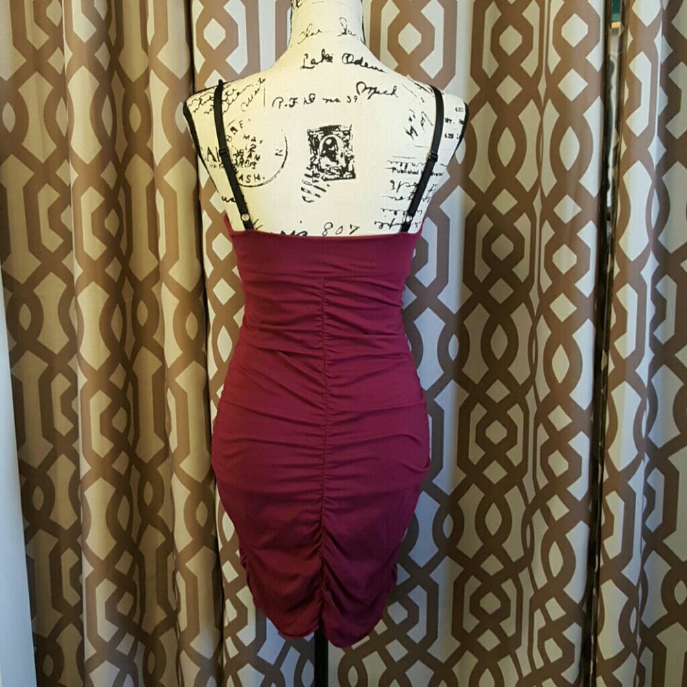 Victoria's Secret Lace Inlay Bodycon Dress - Picture 3 of 4