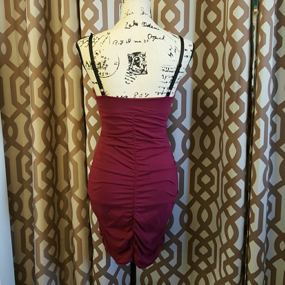 Victoria's Secret Lace Inlay Bodycon Dress - Picture 3 of 4