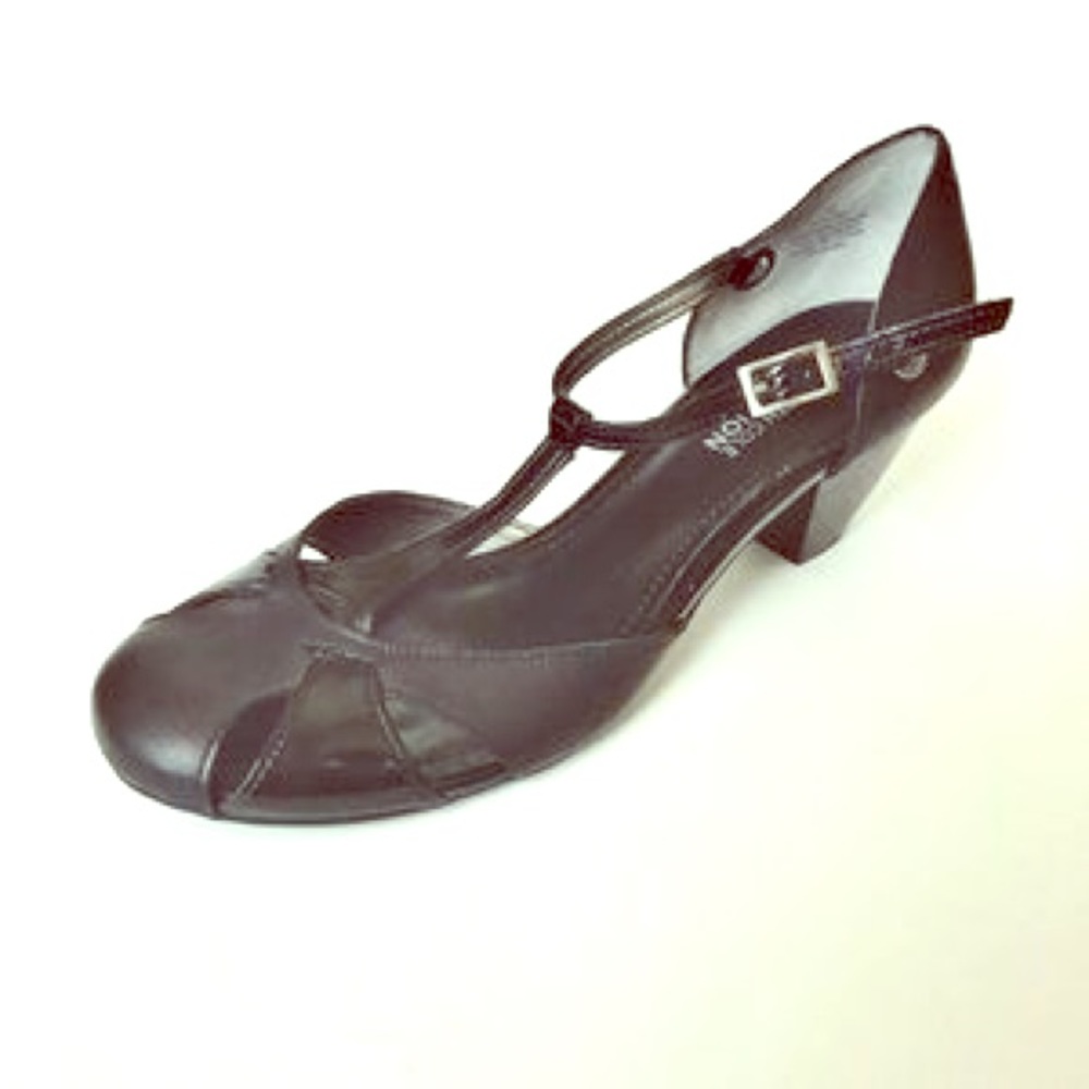 Classic t-strap heels