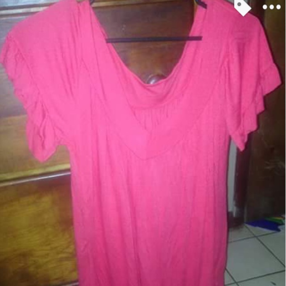 Shot sleeve top