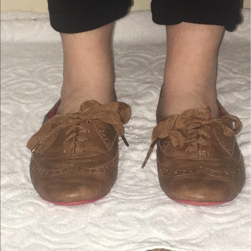 Oxford Cognac Shoes!