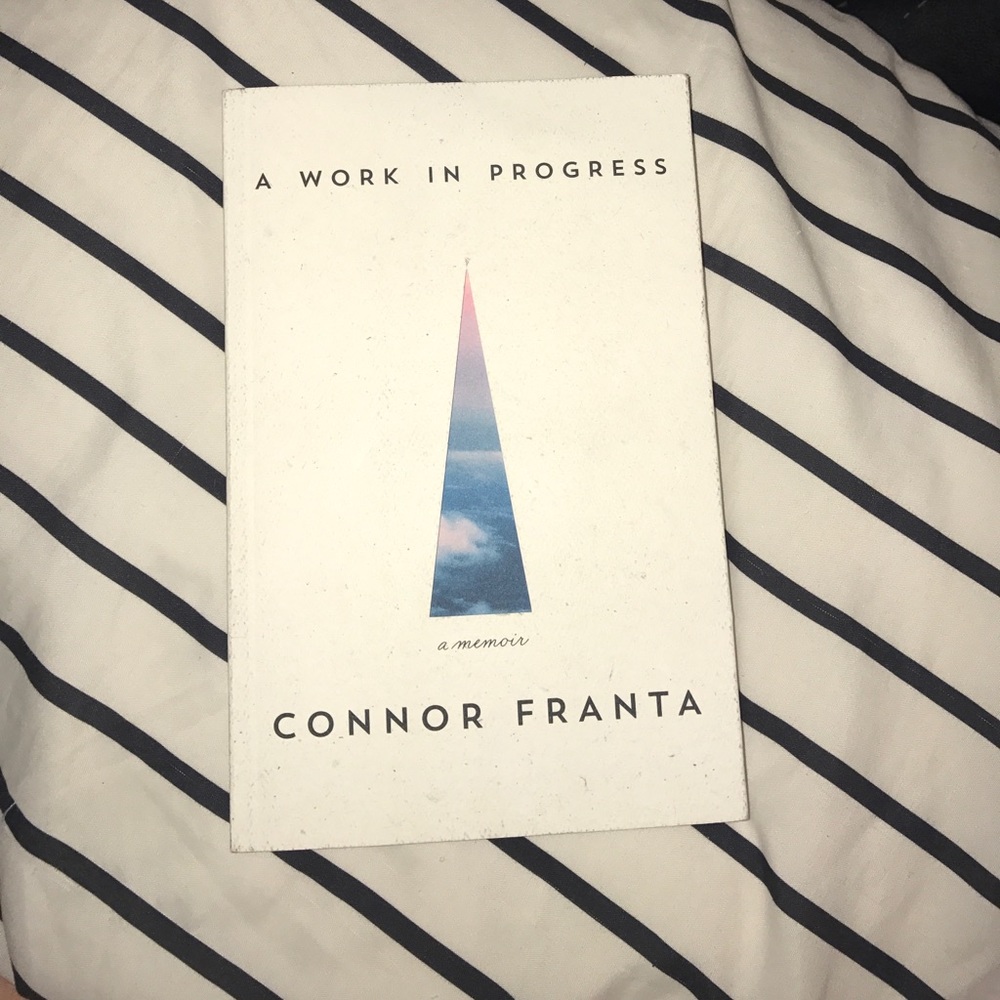 Conor Franta " A Work in Progress" book