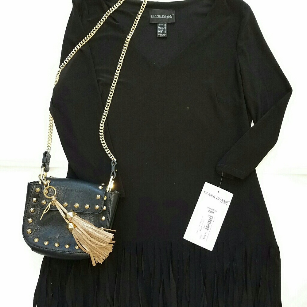 Frank Lyman Design top with fringe