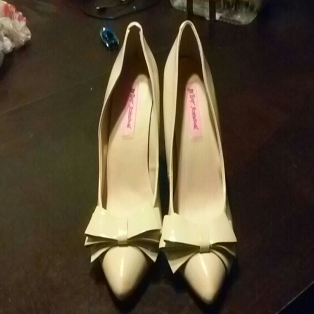 Nude Betsy Johnson Heels