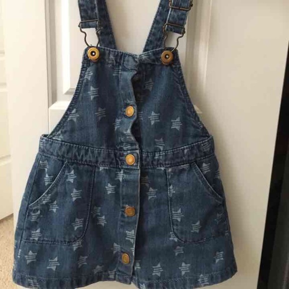 baby jean overall dress
