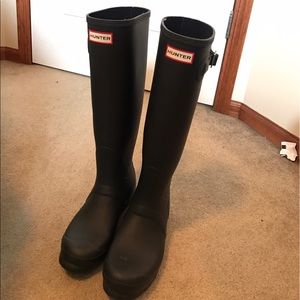 Hunter rain boots