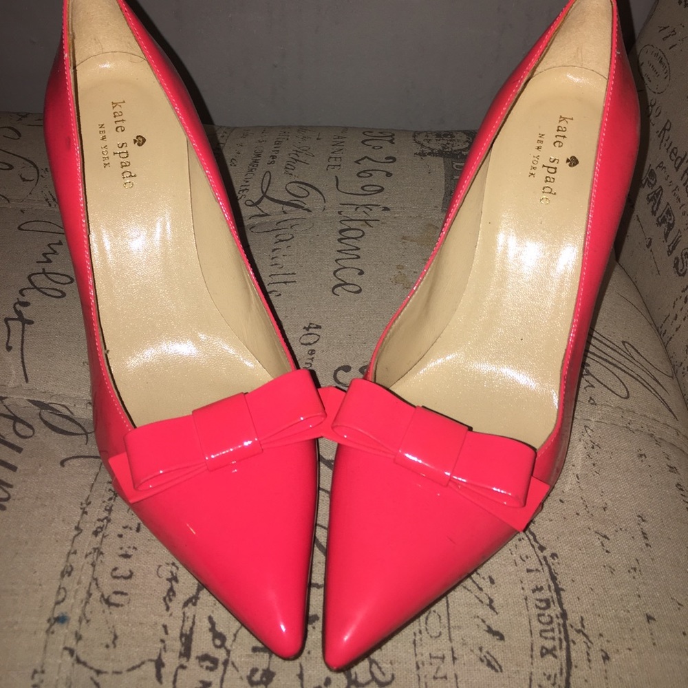 Kate Spade  ♠️ Pink Patent Leather Pumps!